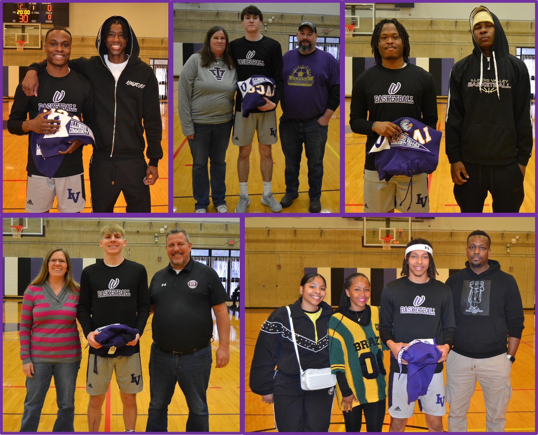 IVCC MEN'S BASKETBALL RECOGNIZES SOPHOMORES